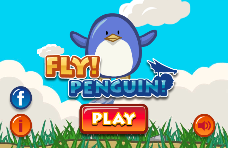 HTML5ゲーム　飛べ！ペンギン！【GameSaladゲームセンター】
